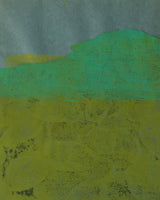 Landscape Composition 3 mixed media monoprint