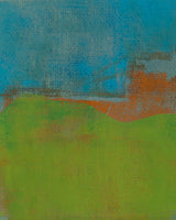Color Block Landscape Turquoise