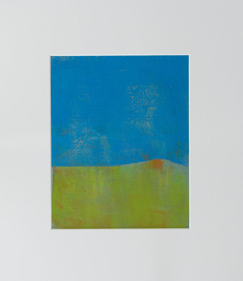 Color Block Landscape Spot of Orange