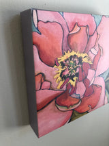 Peony 8 x 8 " Limited Edition Canvas Print