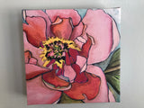 Peony 8 x 8 " Limited Edition Canvas Print