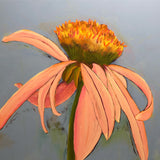 5:32 Rose Sun Color, Garden Inspired Painting