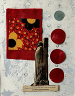 La Priere pour la France. A Mixed Media Collage.