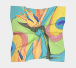 Bird of Paradise Square Scarf